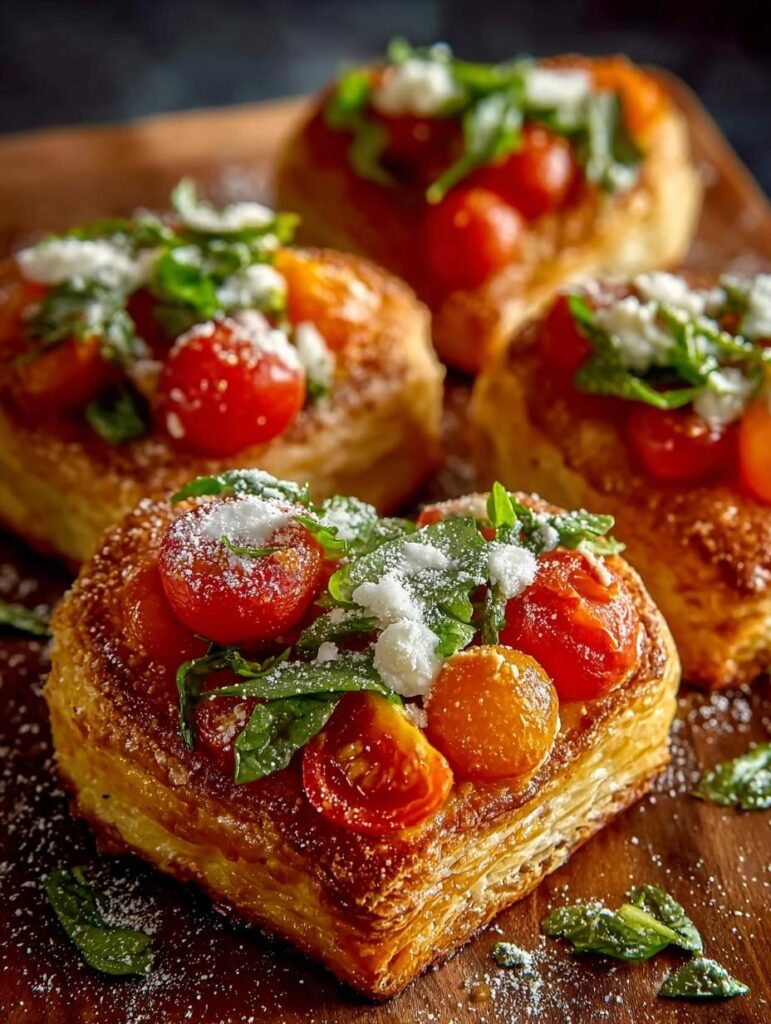 Valentines Puff Pastry Veggies