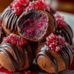 Velvety Raspberry Truffles Melt: 24 Decadent Bites 4 Velvety Raspberry Truffles Melt