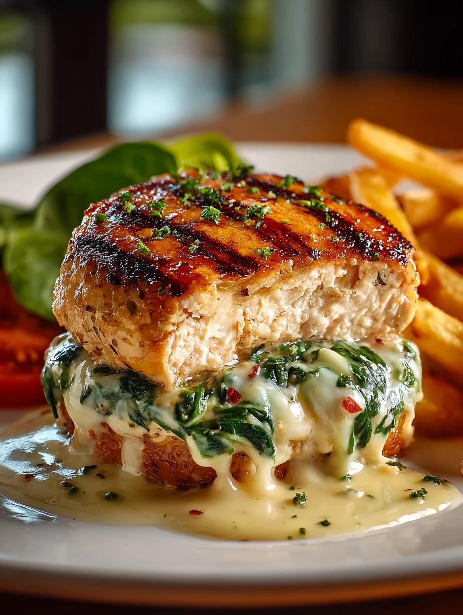 White Cheddar Spinach Chicken Burgers: 5 Deliciously Healthy Ways - White Cheddar Spinach Chicken - main visual representation