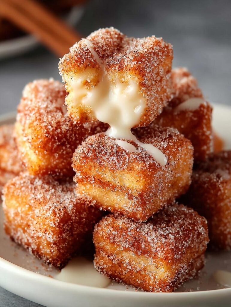 Angel Cake Churro Bites