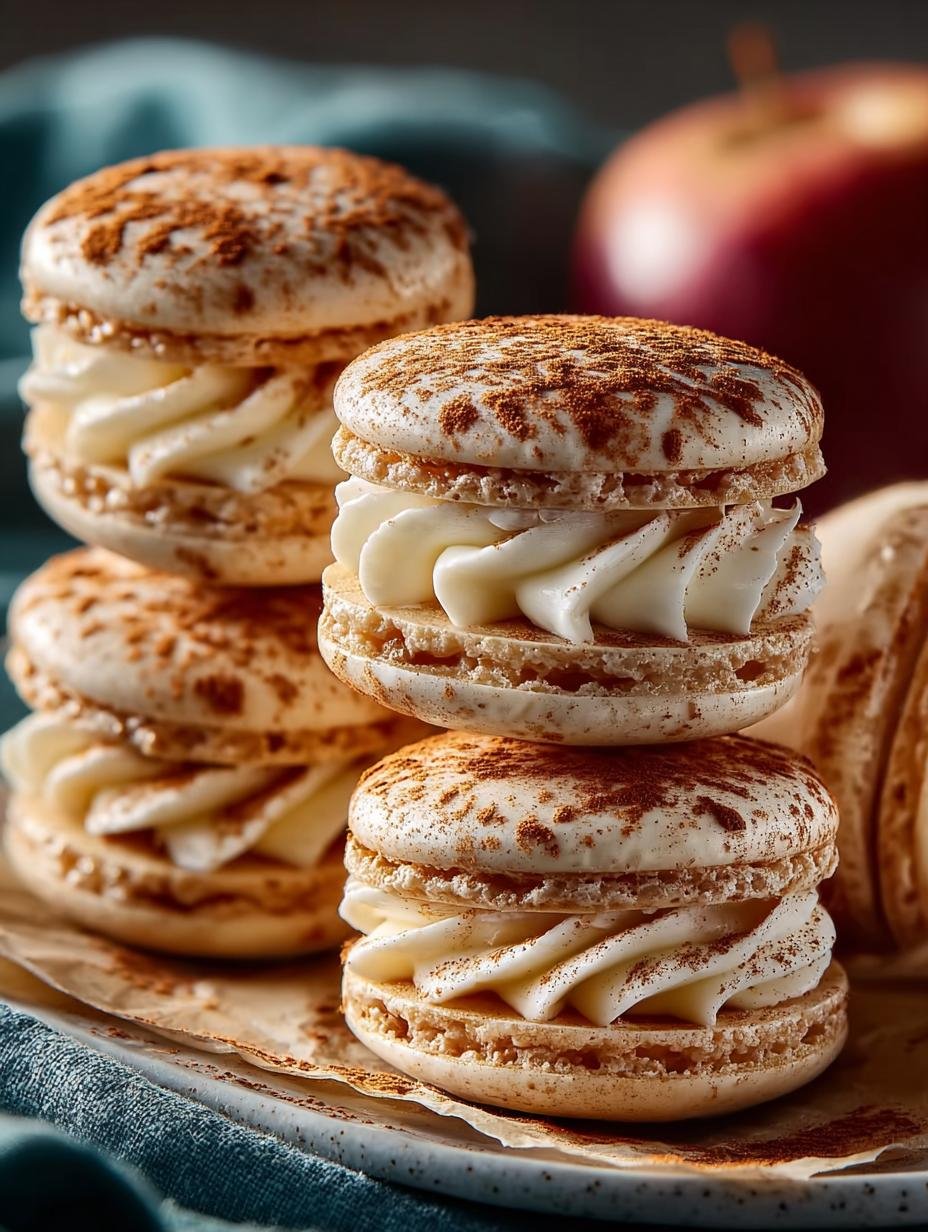 Delicious Apple Pie Macarons for Every Occasion - Apple Pie Macarons - main visual representation