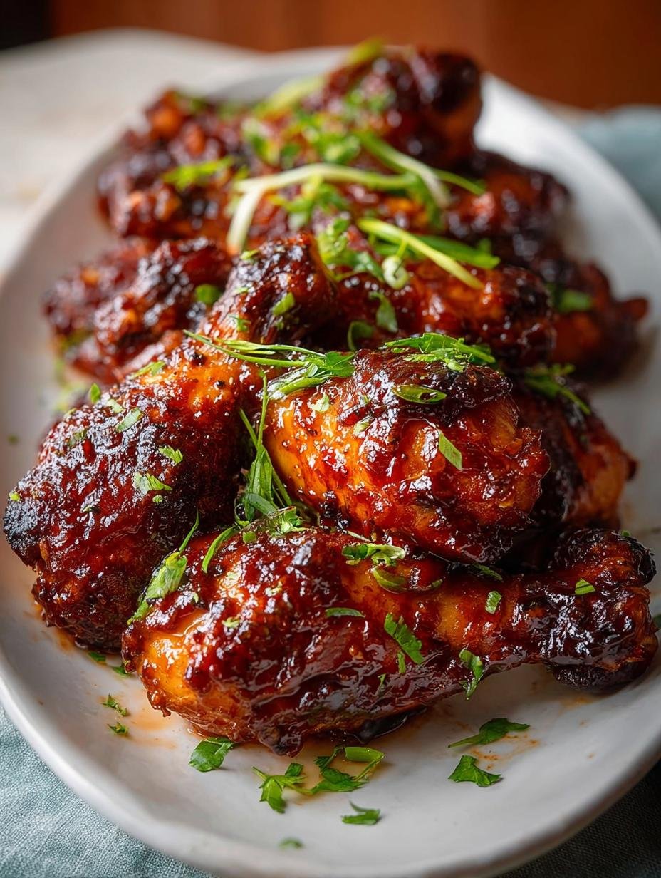 Delicious Baked BBQ Chicken Drumsticks with Cola Sauce - Baked Bbq Chicken Drumsticks - additional detail