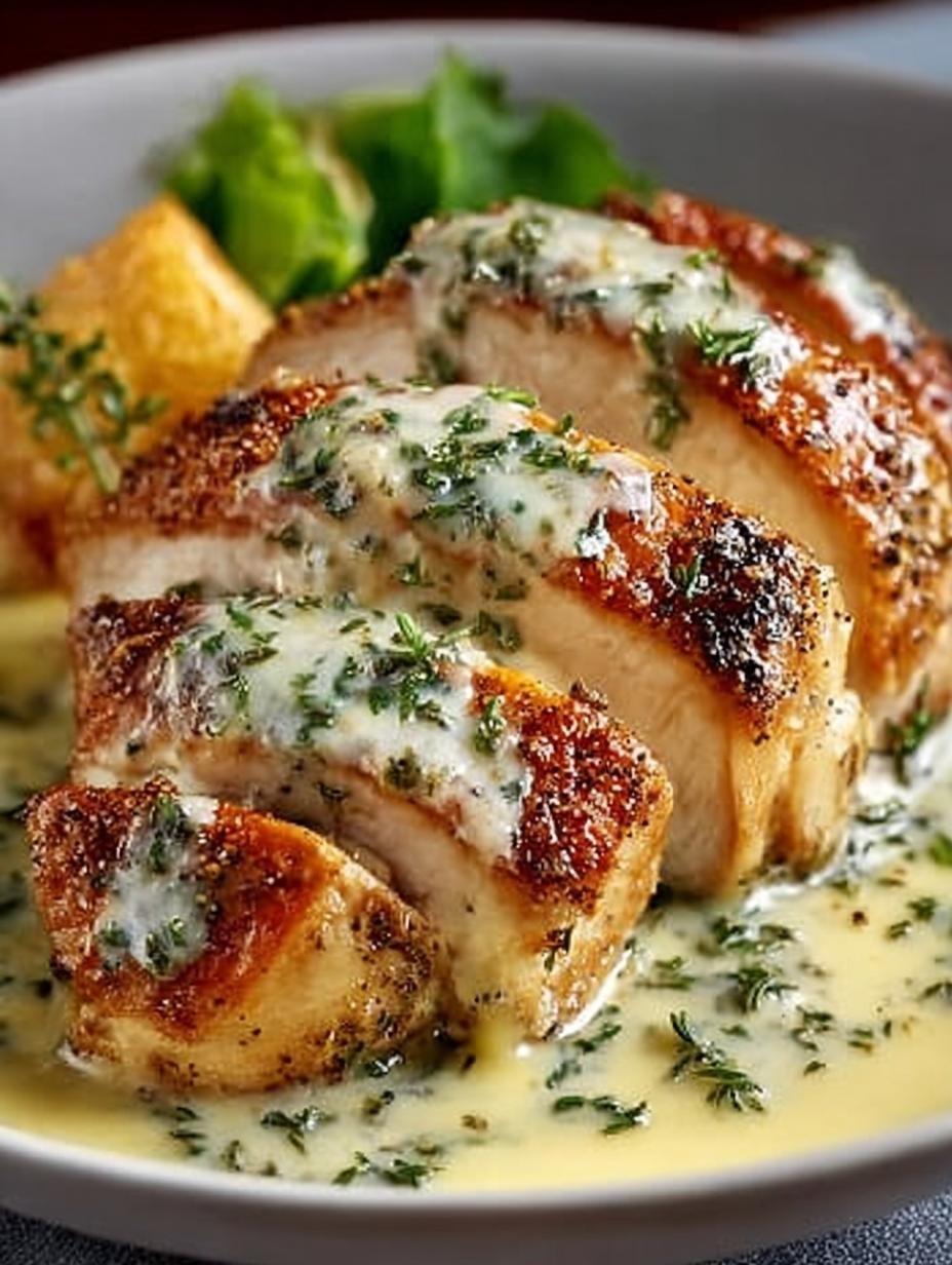 Baked Caesar Chicken with