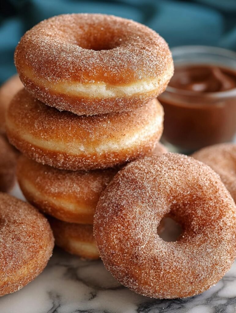 Baked Cinnamon Doughnuts