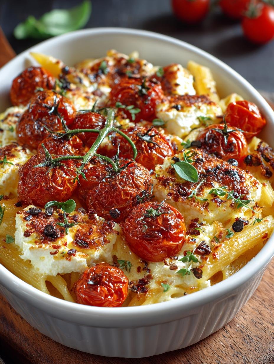 Delicious Baked Feta Pasta: 7 Reasons to Try It Today - Baked Feta Pasta - additional detail
