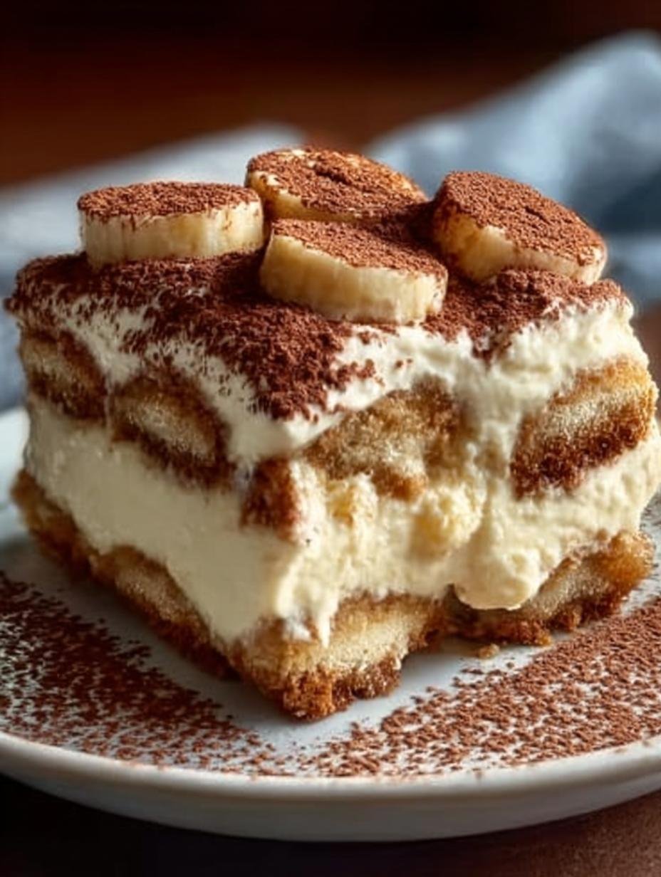 Banana Pudding Tiramisu Incredible Delight in 8 Layers - Banana Pudding Tiramisu Incredible - additional detail