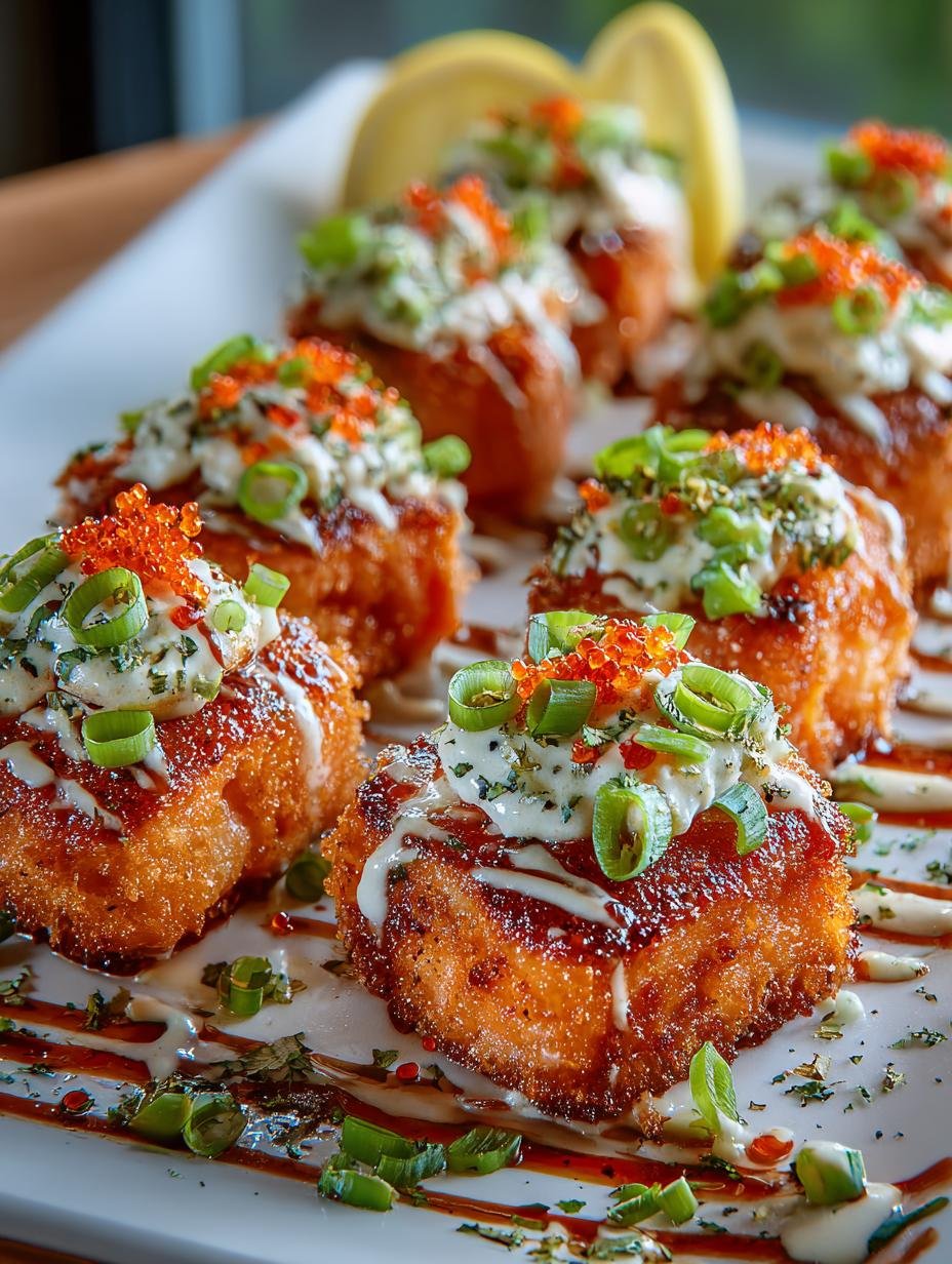Bang Bang Salmon Bites: 5 Reasons to Love This Appetizer - Bang Bang Salmon Bites - main visual representation