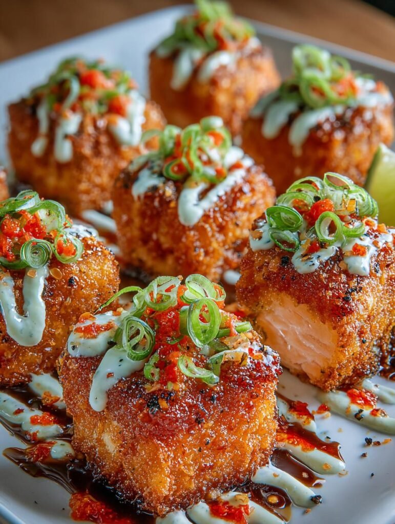 Bang Bang Salmon Bites