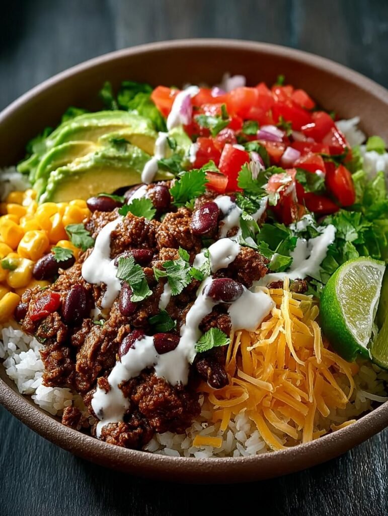 Beef Taco Bowl