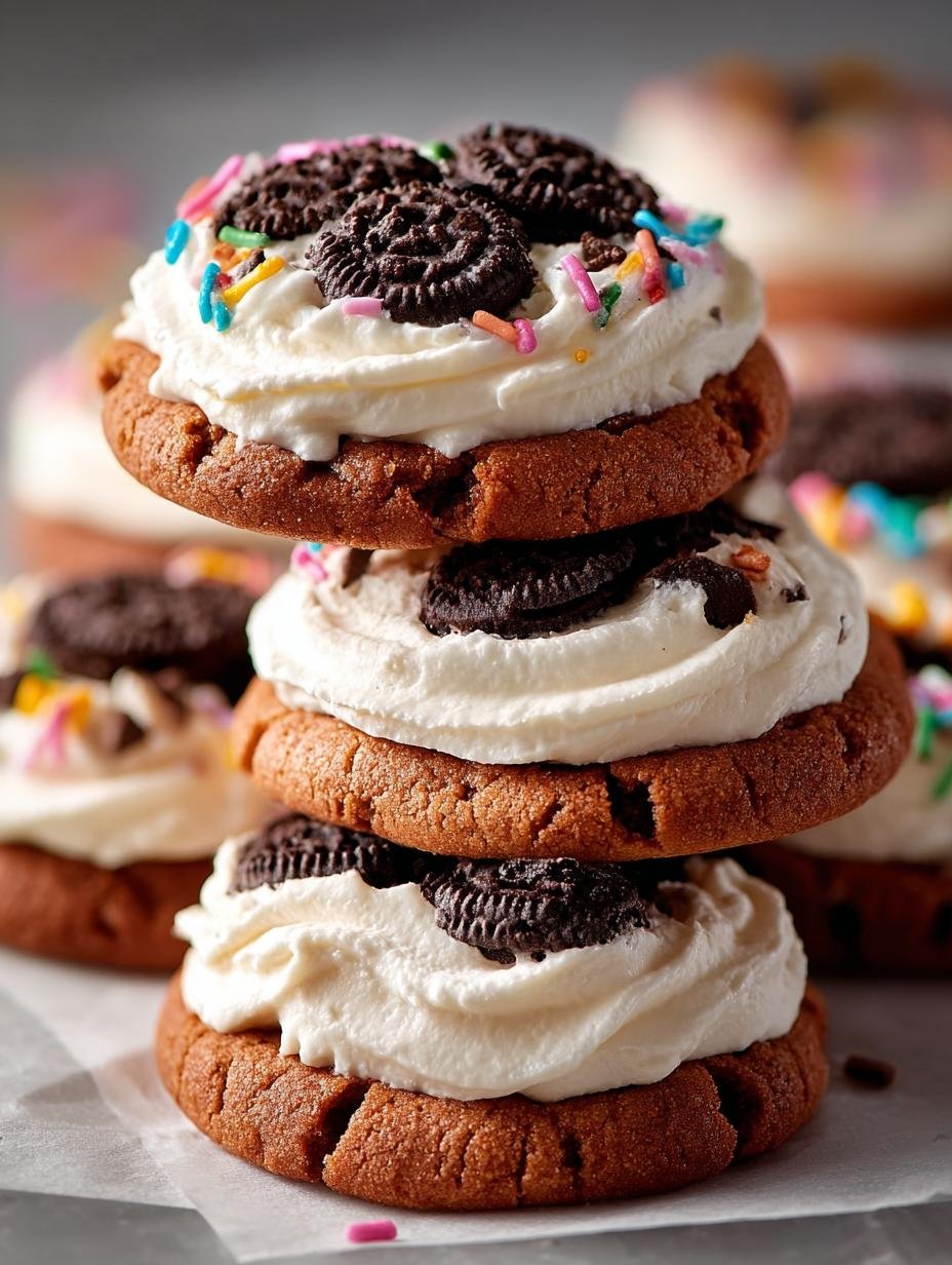 Birthday Cake Cookies Crumbl: 8 Irresistible Treats 2 Irresistible Birthday Cake Cookies Crumbl with cream cheese frosting and sprinkles