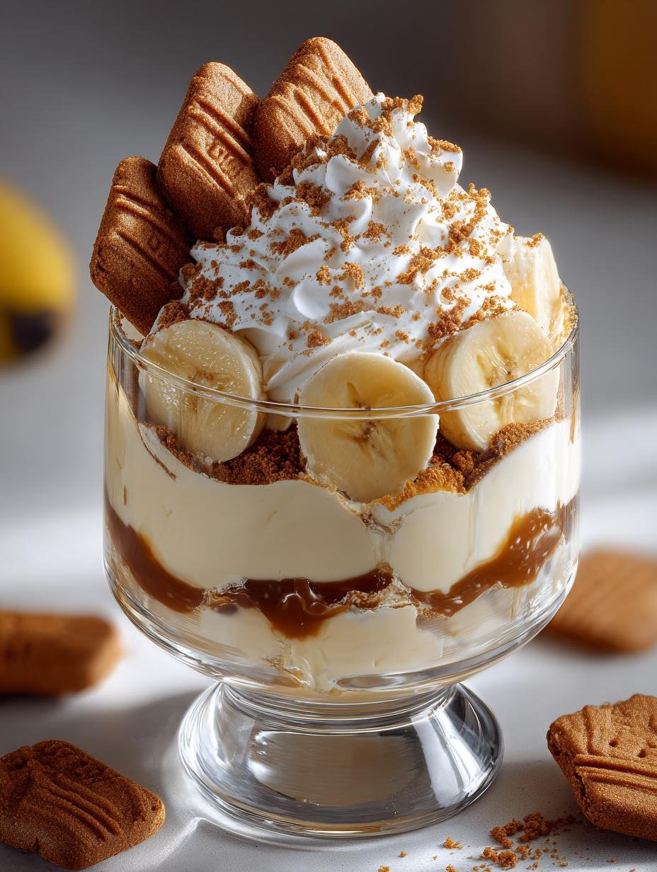 Biscoff Banana Pudding: 7 Layers of Deliciousness - Biscoff Banana Pudding - additional detail