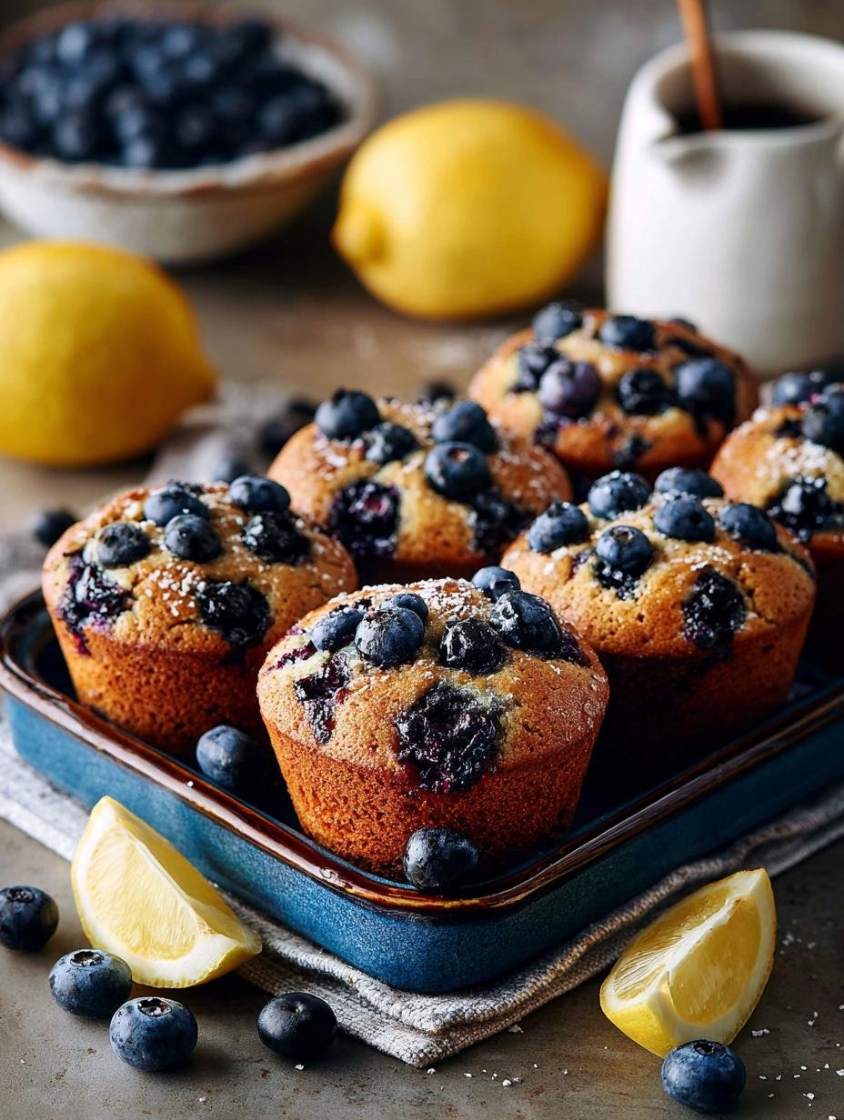 Blueberry Lemon Whole Wheat Muffins for Better Mornings 2 Blueberry Lemon Whole Wheat Muffins for Better Mornings - Blueberry Lemon Whole Wheat - main visual representation