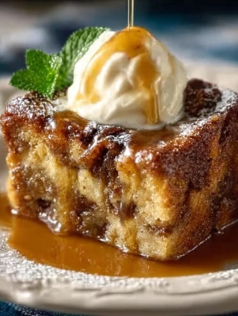 Bread Pudding with Bourbon