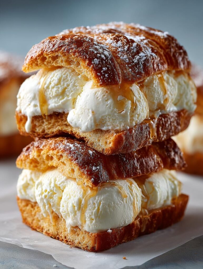Brioche Ice Cream Sandwiches