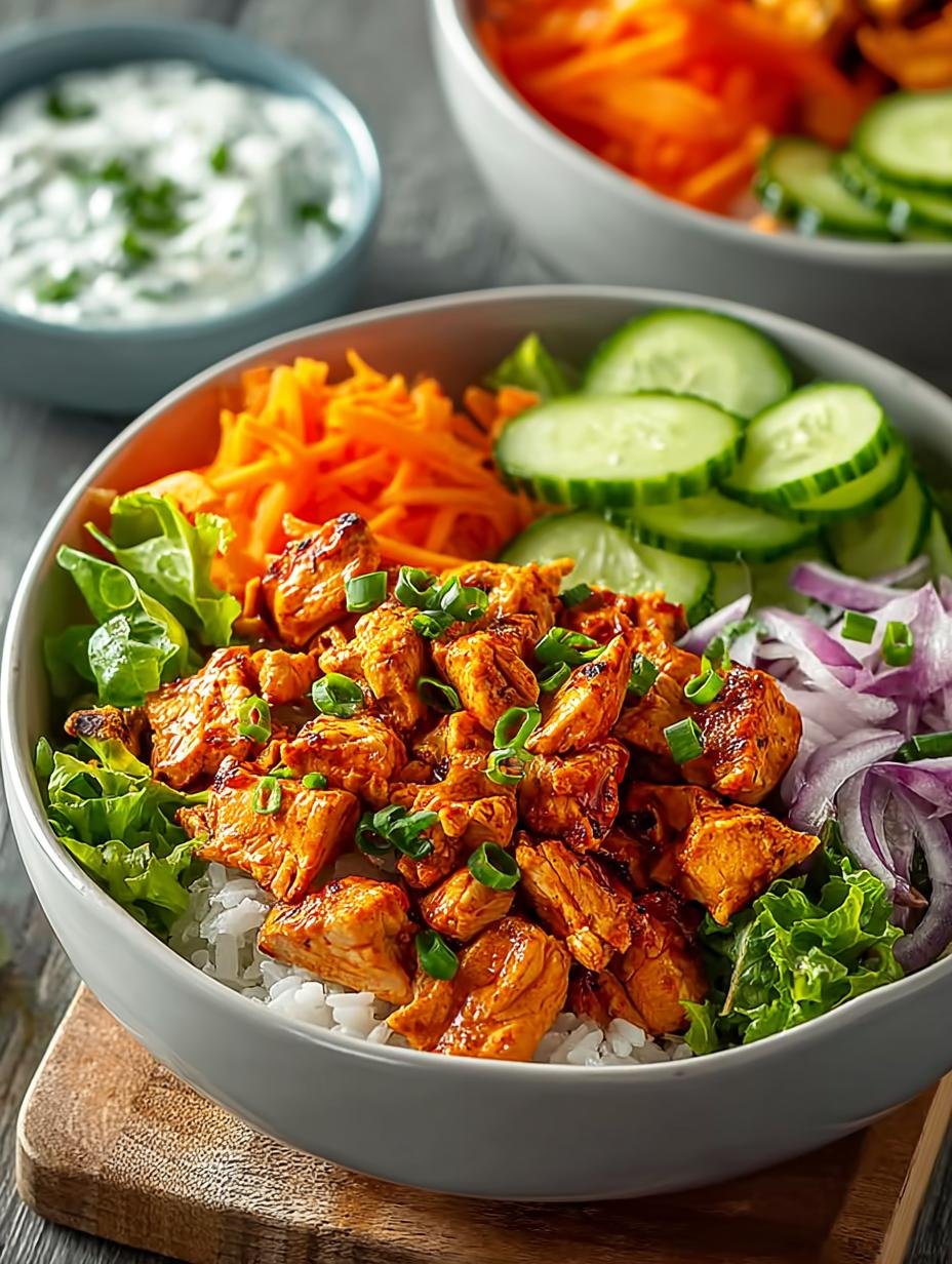 Ultimate Buffalo Chicken Bowls: A Flavorful Meal Prep Delight - Buffalo Chicken Bowls - additional detail