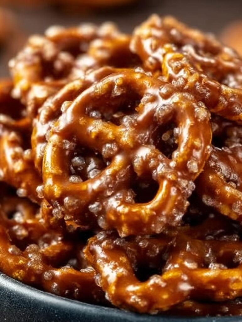 Butter Toffee Pretzels Incredible