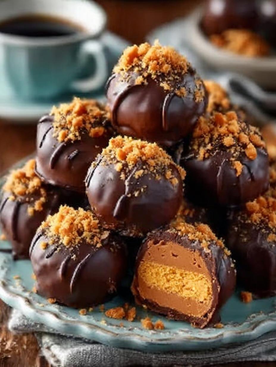 Delicious Butterfinger Balls For Everyone ready to serve