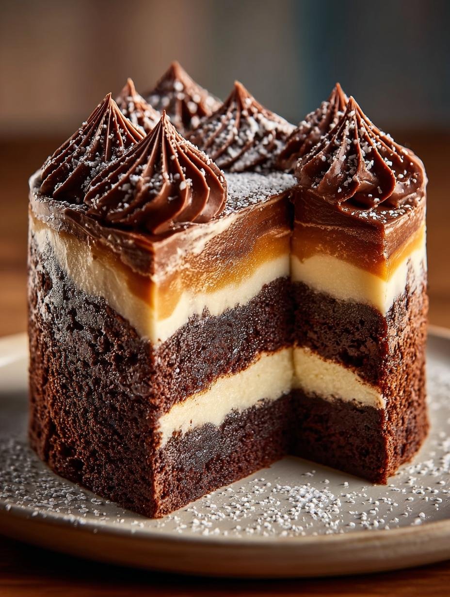 Caramel Swirl Brownies