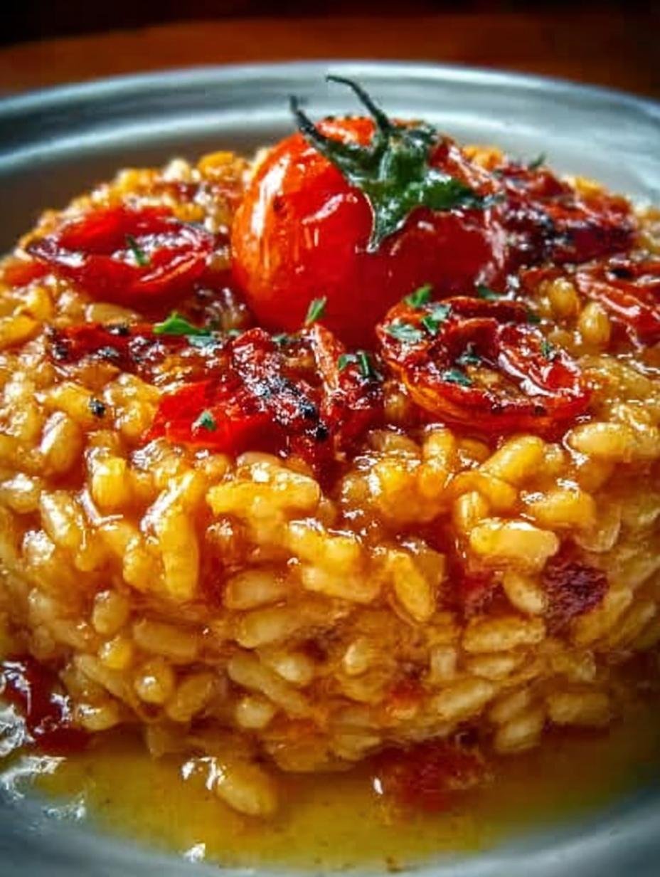 Caramelized Onion Tomato Risotto: 5 Savory Steps to Bliss - Caramelized Onion Tomato Risotto - main visual representation