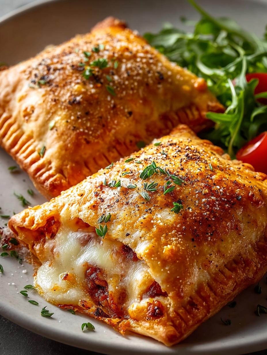 Delicious Cheesy Pizza Pockets for Every Occasion - Cheesy Pizza Pockets - additional detail