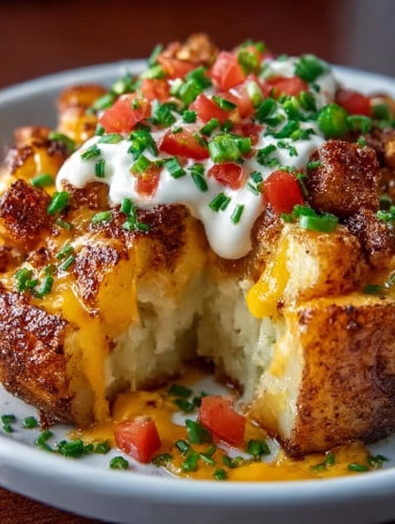 Cheesy Taco Potatoes Incredible