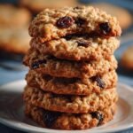 Chewy Oatmeal Raisin Cookies