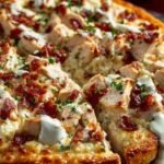Chicken Bacon Ranch Pizza