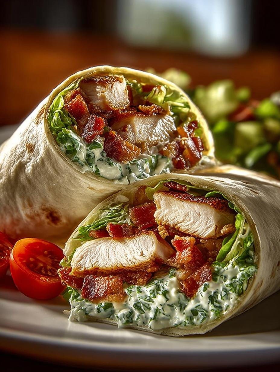Delicious Chicken Caesar Wraps: 5 Easy Steps - Chicken Caesar Wraps - additional detail