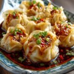Chicken Wontons Spicy Chili