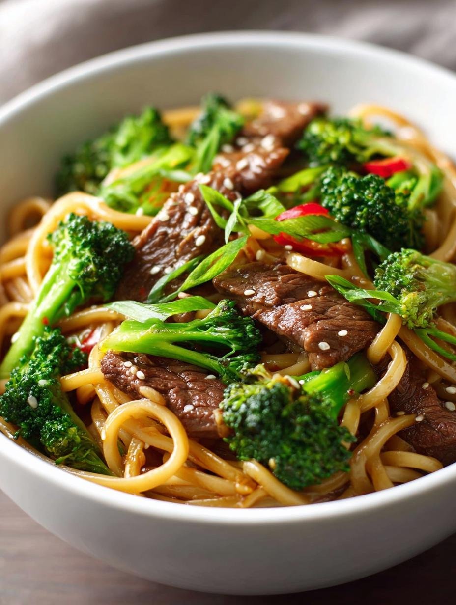 Chinese Beef Broccoli Noodles: 5 Reasons to Love This Dish - Chinese Beef Broccoli Noodles - additional detail