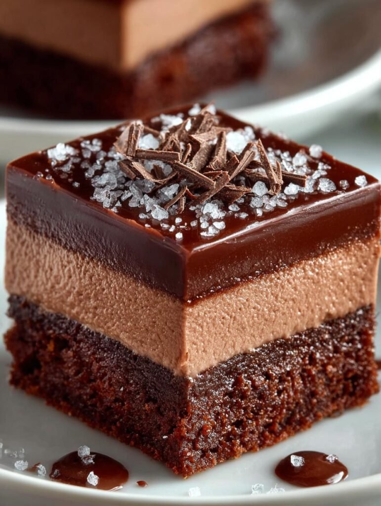Chocolate Mousse Brownies