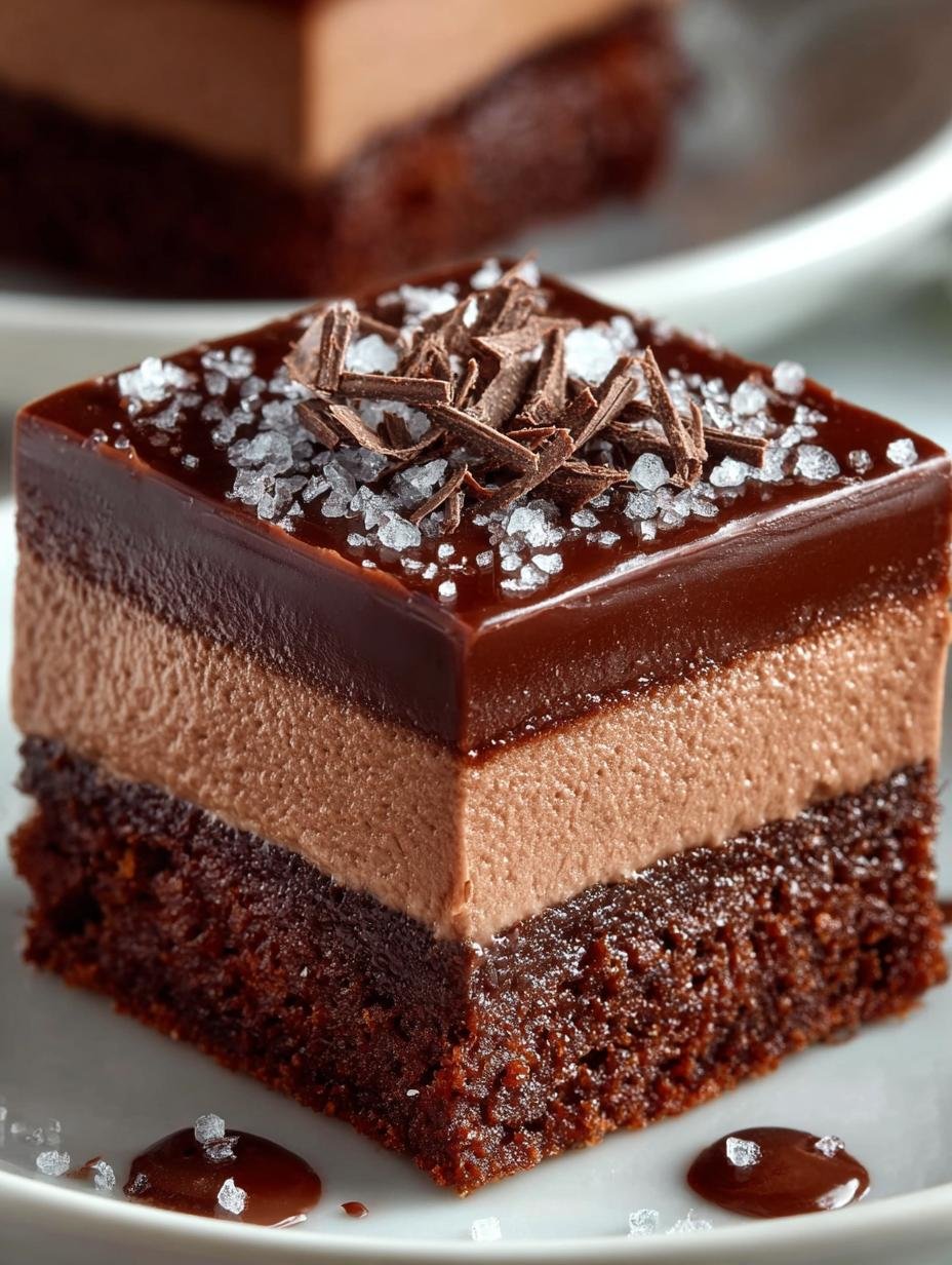Chocolate Mousse Brownies