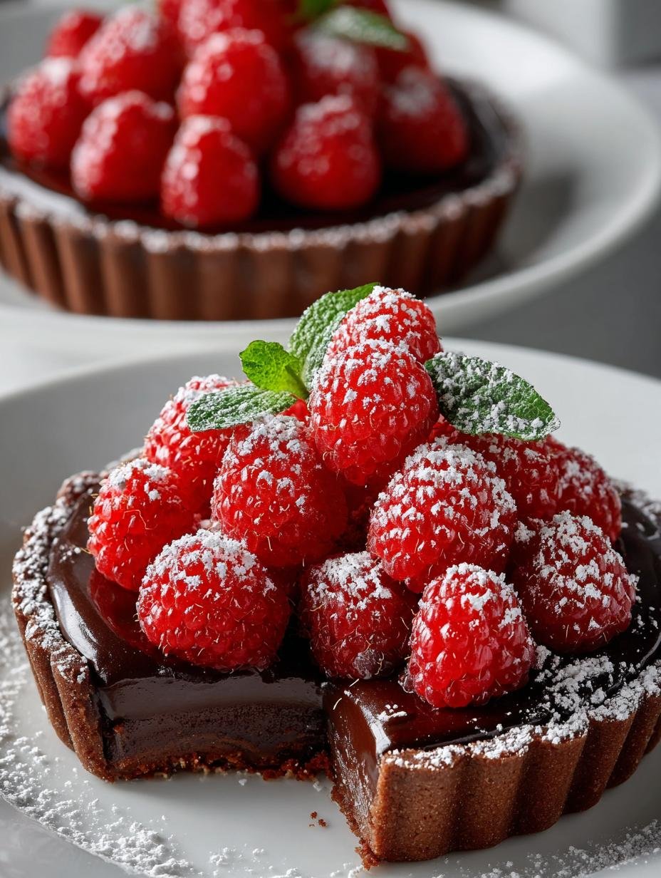 Chocolate Raspberry Tart: 10 Reasons to Indulge Today - Chocolate Raspberry Tart - additional detail