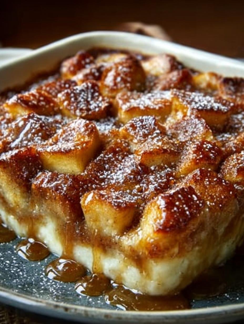 Cinnamon Apple Pudding Bake