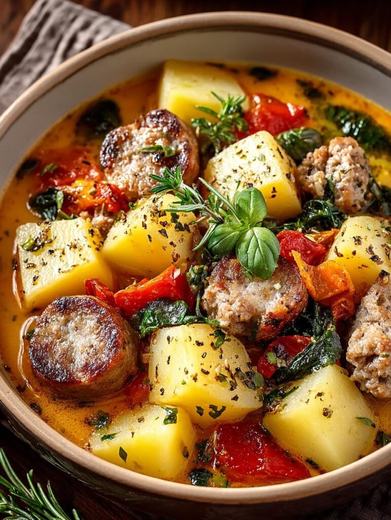Comforting Italian Sausage Potato