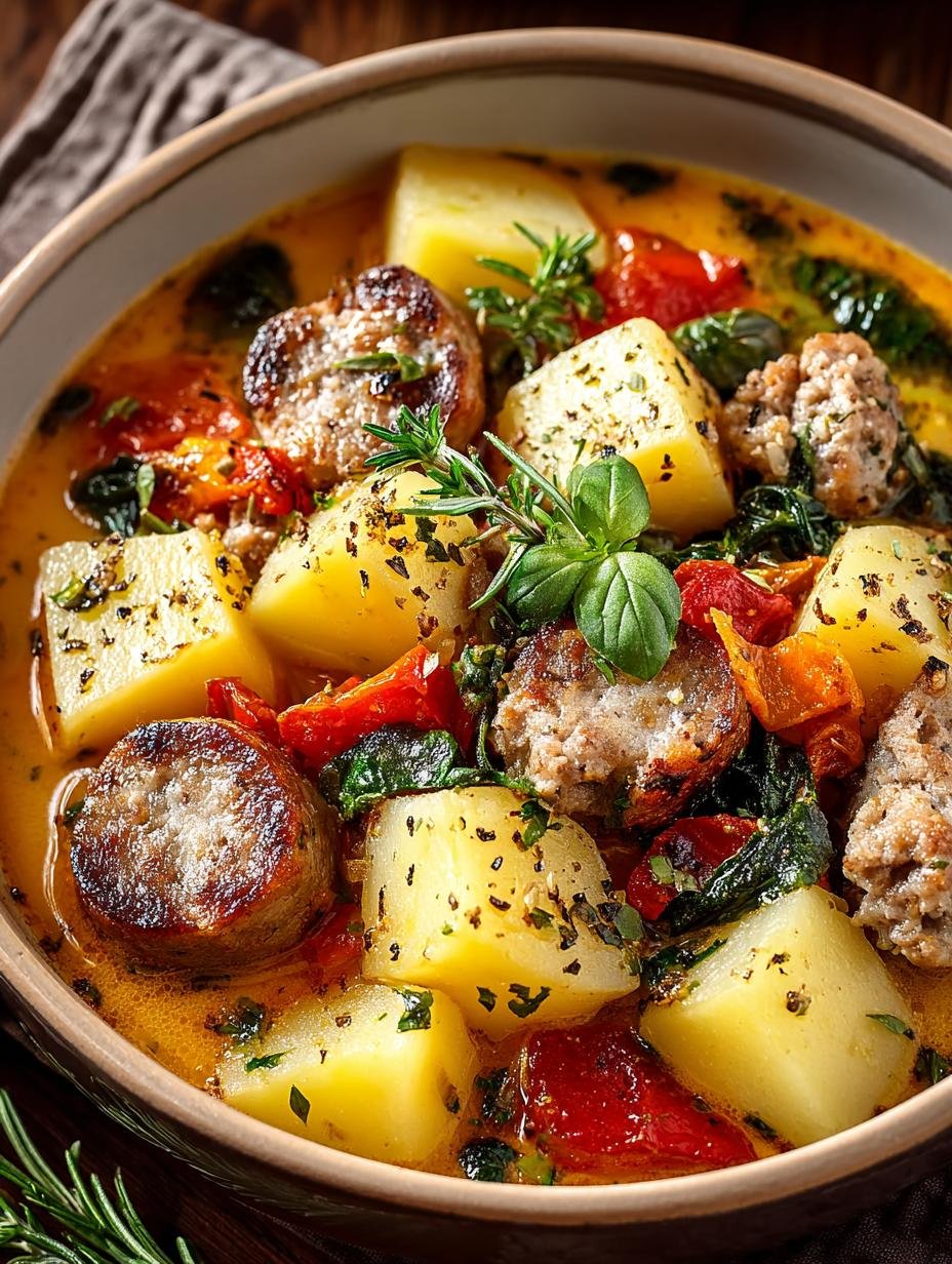Comforting Italian Sausage Potato