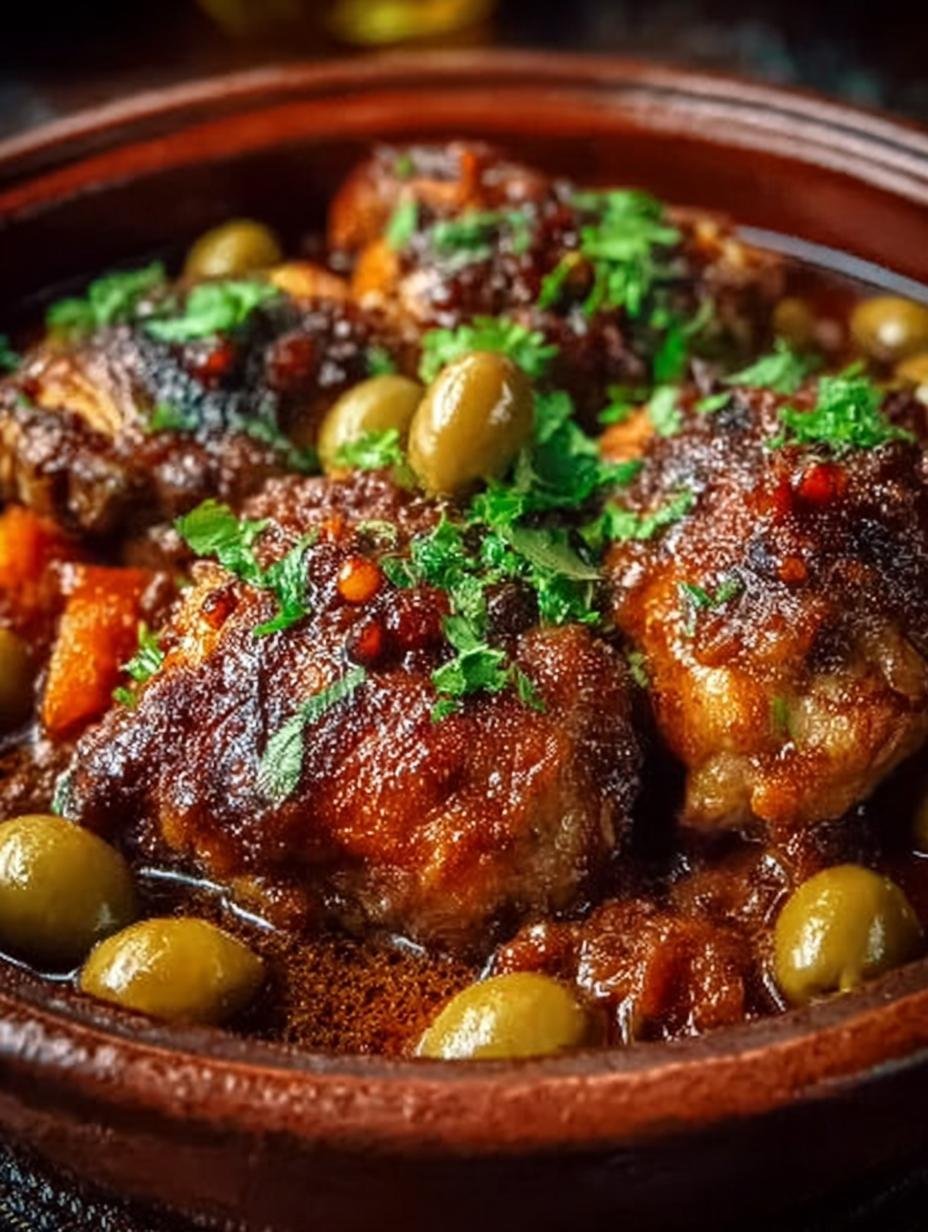 Comforting Moroccan Chicken One-Pot Wonder for Dinner - Comforting Moroccan Chicken One - main visual representation