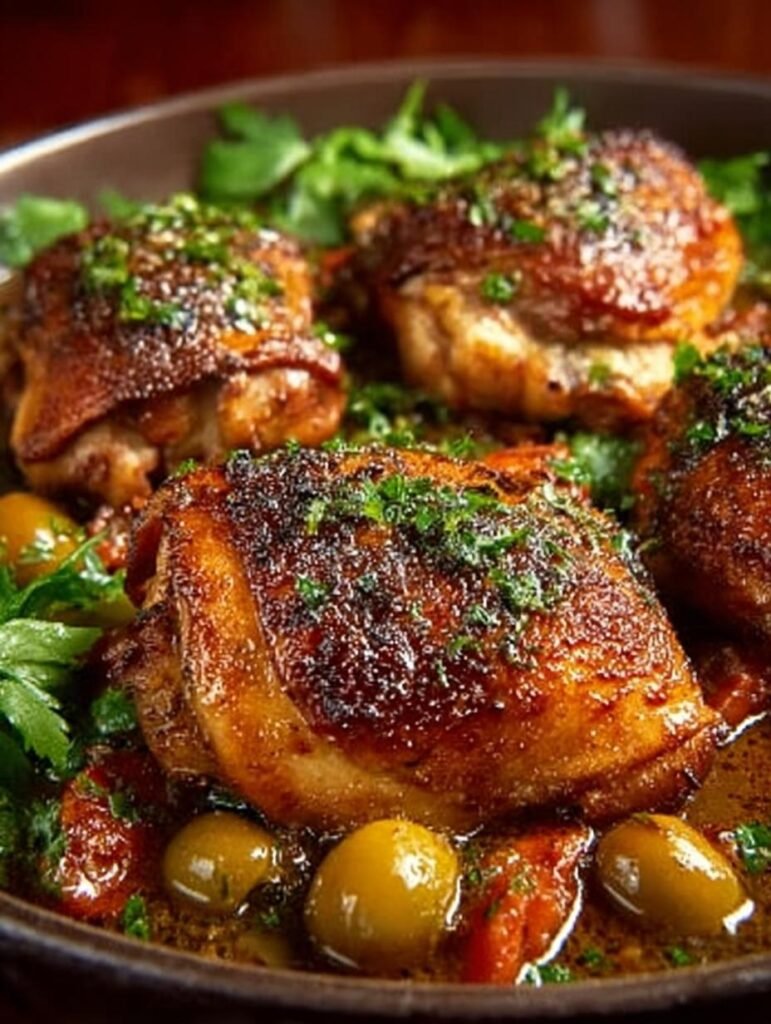Comforting Moroccan Chicken One