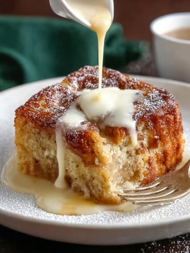 Condensed Milk Bread Pudding