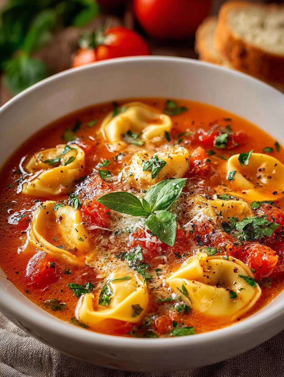 Cozy Tomato Tortellini Soup: 7 Steps to Comforting Bliss - Cozy Tomato Tortellini Soup - additional detail