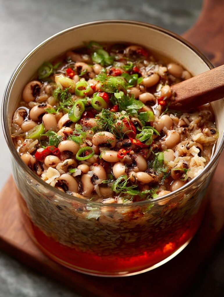 Creamy Black Eyed Peas