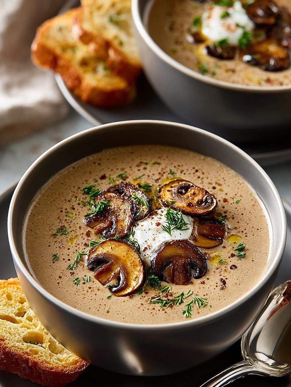 Creamy Mushroom Soup: 7 Steps to Pure Comfort Food 3 Creamy Mushroom Soup: 7 Steps to Pure Comfort Food - Creamy Mushroom Soup - additional detail