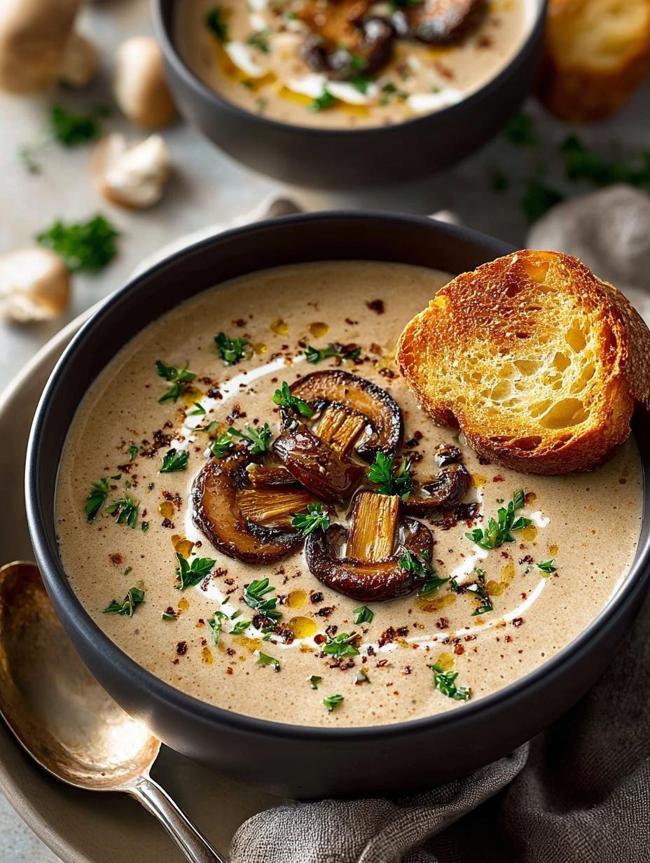 Creamy Mushroom Soup: 7 Steps to Pure Comfort Food 1 Creamy Mushroom Soup