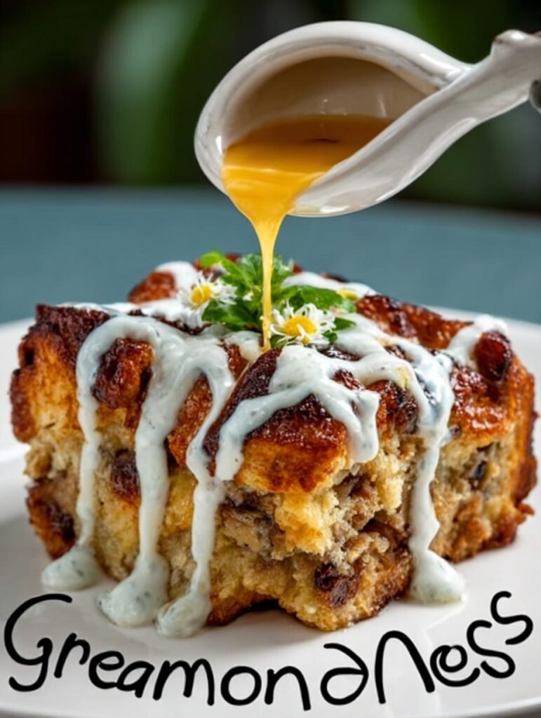 Creole Bread Pudding with