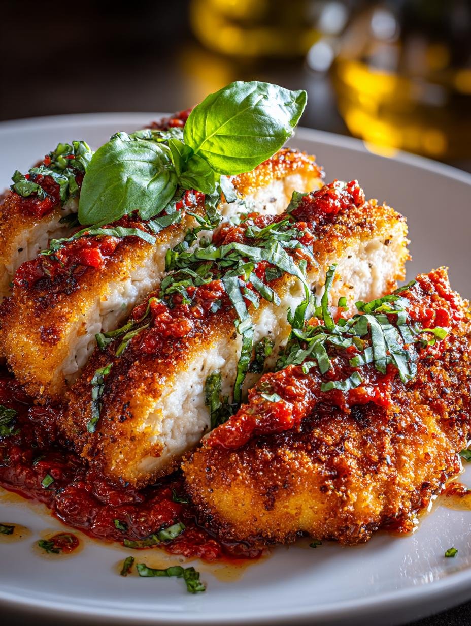 Crispy Chicken Parmesan: 7 Steps to Perfection - Crispy Chicken Parmesan - main visual representation