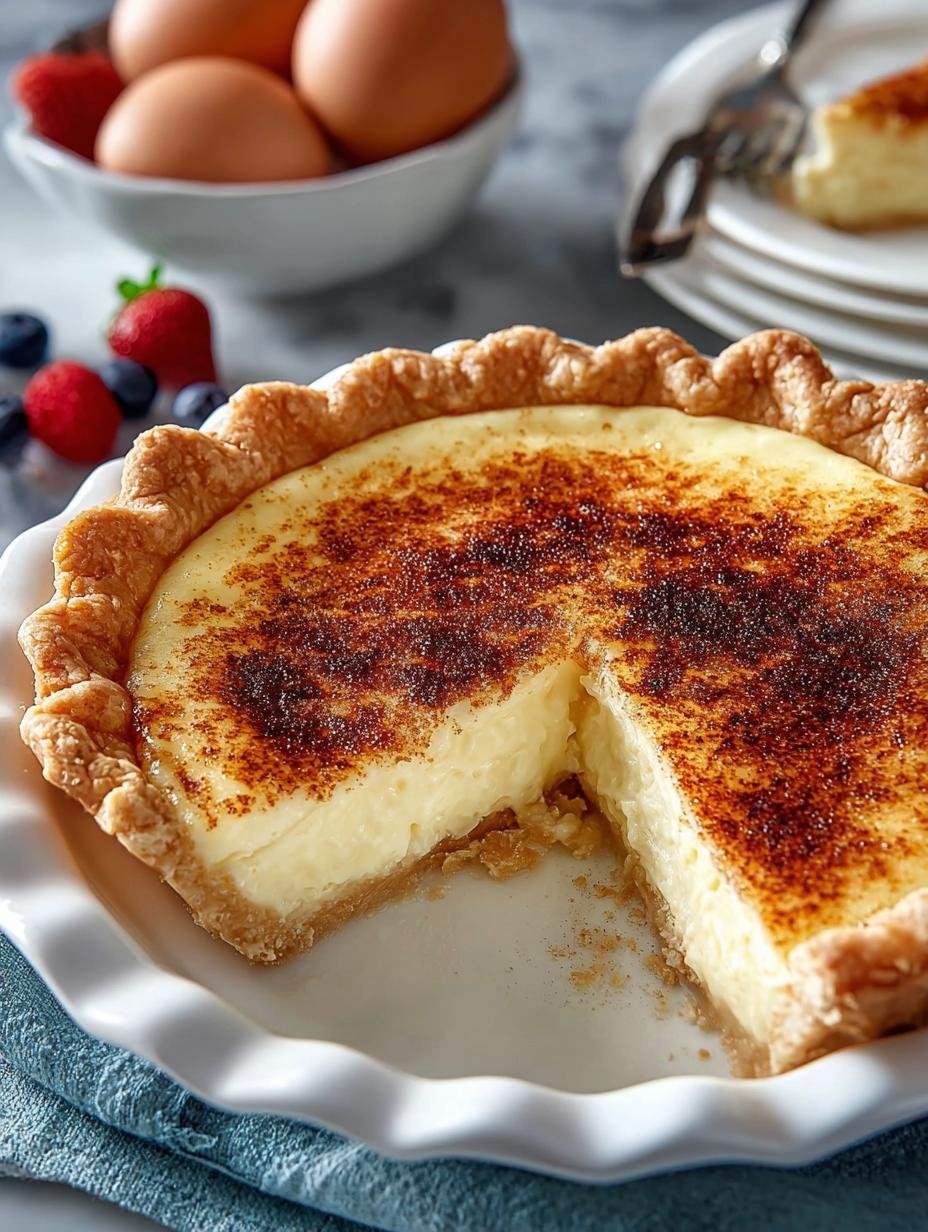 Egg Custard Pie: 5 Tips for the Perfect Creamy Dessert - Egg Custard Pie - main visual representation
