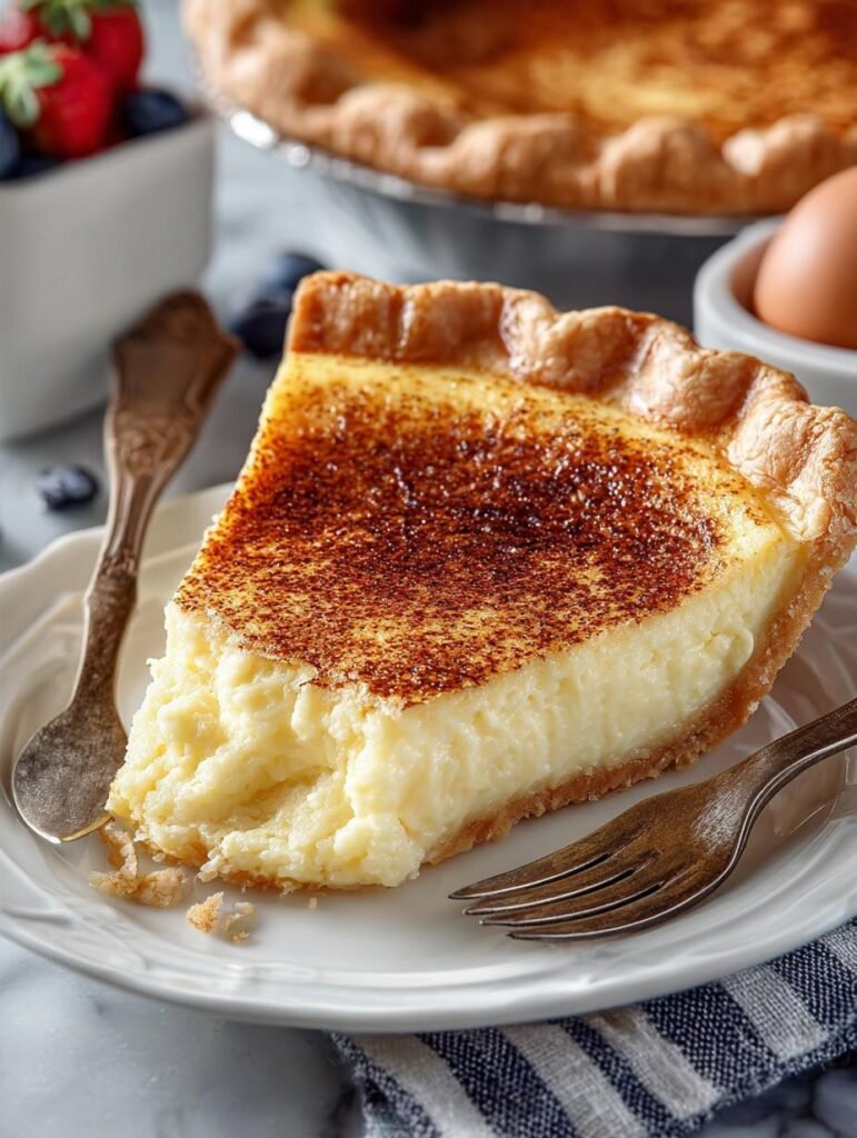 Egg Custard Pie