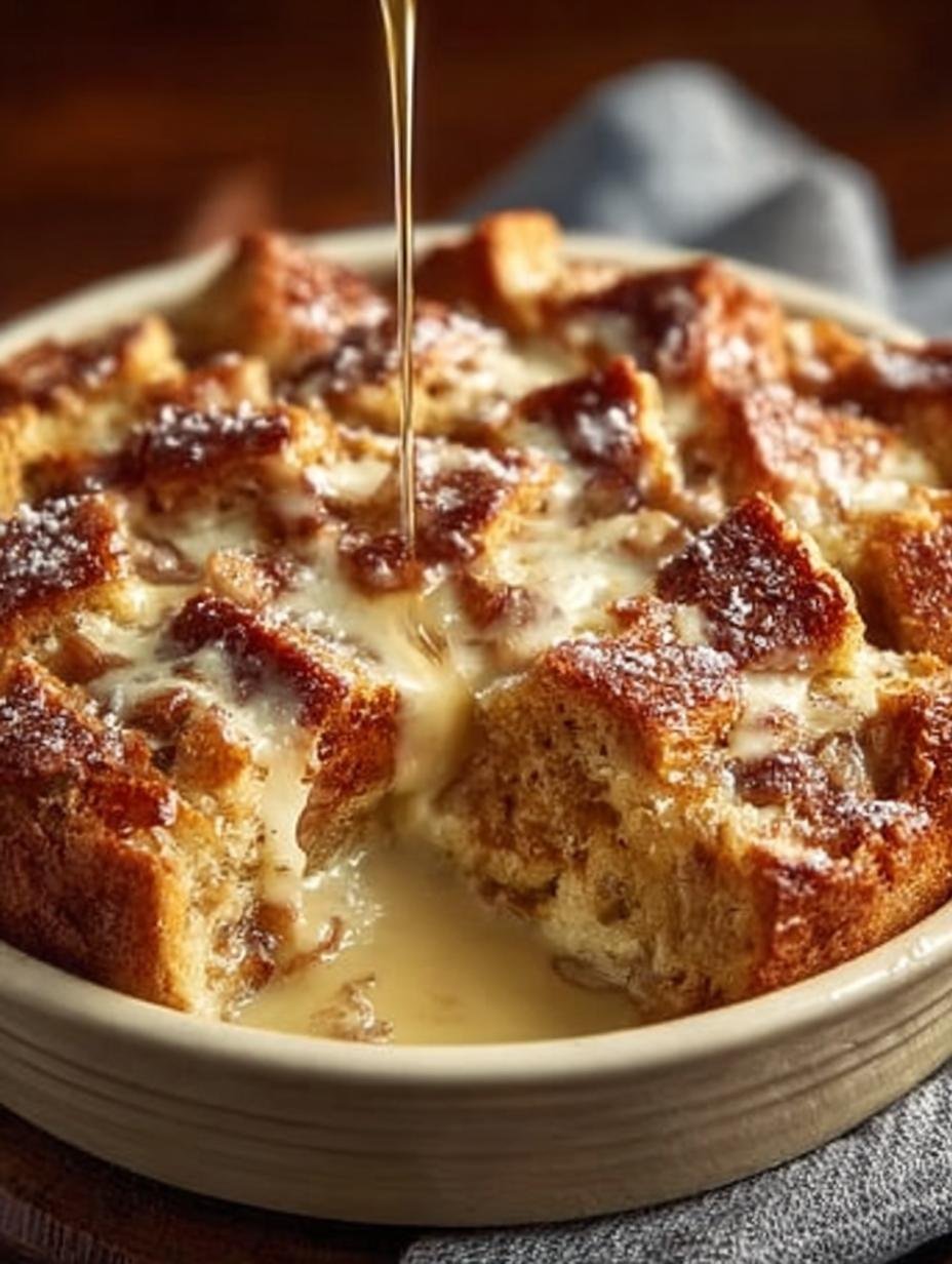 Eggnog Apple Bread Pudding: 5 Festive Flavors to Savor - Eggnog Apple Bread Pudding - additional detail