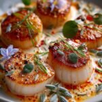 Elegant Scallops with Vodka