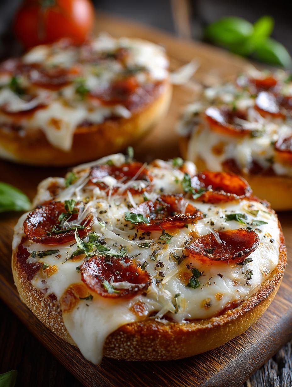 English Muffin Pizzas